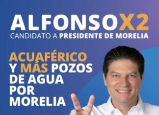 AGRADECEN HABITANTES DEL PONIENTE DE MORELIA OBRAS DE ALFONSO PARA GARANTIZAR SERVICIO DE AGUA