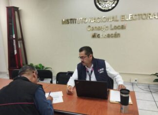 INE ENTREGA LISTAS NOMINALES A LOS DISTRITOS FEDERALES DE MICHOACÁN