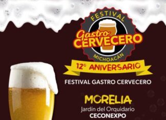 Recibirá Morelia el 12° Festival Gastro Cervecero Michoacán