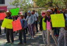 Consejo Indígena se manifiesta en el IEM