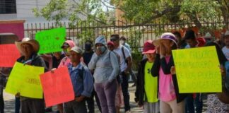 Consejo Indígena se manifiesta en el IEM