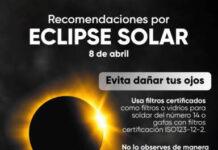 Ayuntamiento de Morelia emite recomendaciones para disfrutar eclipse solar