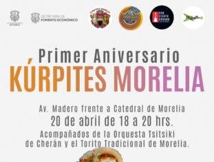 Con música y folclor invita Colectivo Kúrpites Morelia a celebrar su 1er Aniversario