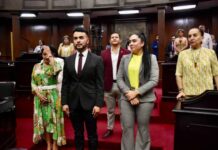 Rinde protesta ante 75 Legislatura, Christian Pineda Chávez, como diputado local