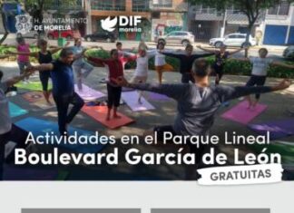 Gobierno de Morelia invita a disfrutar de actividades artísticas en el Boulevard García de León