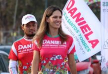 Daniela De Los Santos Torres, inicia campaña con enfoque en seguridad y niñez