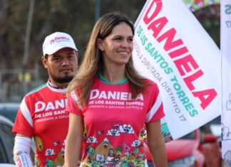 Daniela De Los Santos Torres, inicia campaña con enfoque en seguridad y niñez