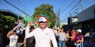 Colonia Ventura Puente, va con Alfonso Martínez