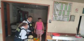 Atiende Policía Morelia flamazo provocado por fuga de gas en taquería
