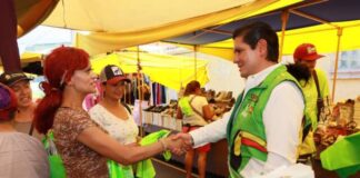 Seguridad y respaldo a tianguis de Morelia, para impulsar economía local: “Neto” Núñez