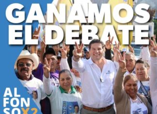 Alfonso se impone en debate televisivo