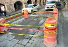 Emite ayuntamiento de Morelia alerta Vial por cierre temporal de calle Valladolid