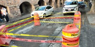 Emite ayuntamiento de Morelia alerta Vial por cierre temporal de calle Valladolid