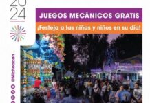 Juegos mecánicos gratis en el Festival de Origen para celebrar el Día del Niño y de la Niña