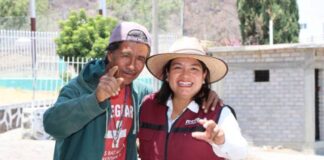 Con entusiasmo la comunidad de Quencio, Coeneo recibe a Erendira Isauro