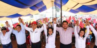 VAMOS A DAR UNA LUCHA DECIDIDA EN DEFENSA DE NUESTRO MEDIO AMBIENTE, GLORIA TAPIA COMPROMETE EN OCAMPO