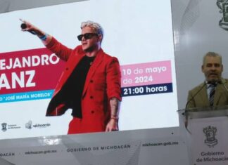 MAMÁS MICHOACANAS CELEBRARÁN CON ALEJANDRO SANZ