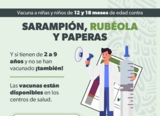 COMPLETA ESQUEMAS DE VACUNACIÓN CON ESTA COMPAÑA NACIONAL