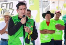 UN ÁRBOL PLANTADO POR CADA VOTO, COMPROMETE ERNESTO NÚÑEZ