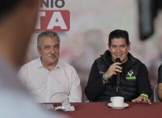 PARTIDO VERDE, PRESENTE EN CANDIDATURAS LOCALES DE 55 MUNICIPIOS