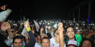 ANTE CIENTOS DE MORELIANOS, TORRES PIÑA LLAMA AL VOTO MASIVO EN FAVOR DE LA 4T