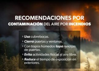 SSM EMITE RECOMENDACIONES POR CONTAMINACIÓN DEL AIRE CAUSADA POR INCENDIOS FORESTALES