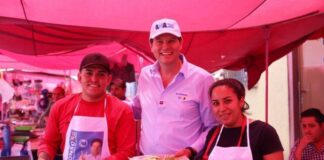 MORELIANOS CELEBRAN CRECIMIENTO DE OBRA PÚBLICA CON ALFONSO MARTÍNEZ