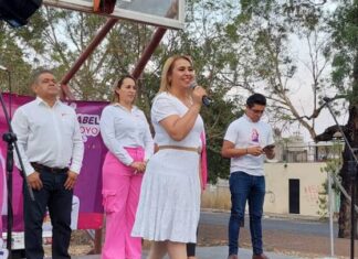 Cierra Isabel López, campaña en colonia Reforma