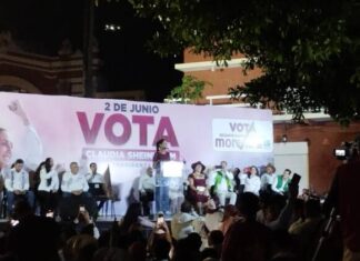 Visita Sheinbaum Zamora en su segundo día de gira en Michoacán