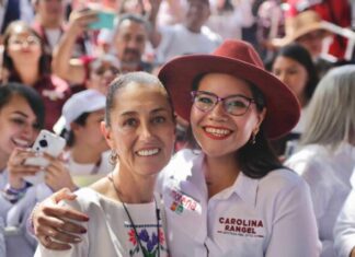 Respalda Sheinbaum proyecto legislativo de Carolina Rangel para el Distrito 10
