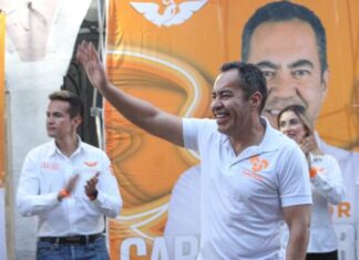Cientos de personas respaldan en Purúandiro a Carlos Herrera