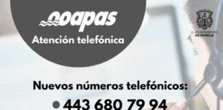OOAPAS activa 2 números telefónicos para atención a usuarios