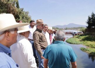 Iniciará intervención de 75 manantiales por el rescate del lago de Pátzcuaro