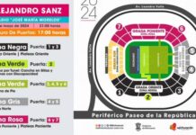Aquí te decimos cómo ubicar tu zona para el concierto de Alejandro Sanz en el Estadio Morelos
