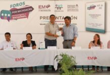 IEM y Cesmich entregaron Concentrado de propuestas a institutos políticos y candidaturas Independientes