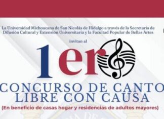 Muestra tu talento, participa en el 1er Concurso de Canto Libre con Causa de la UMSNH