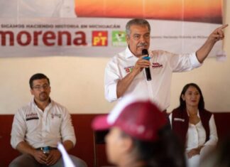 Morón, convencido de que pueblo de Michoacán votará por la esperanza