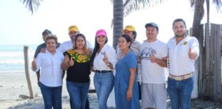 En la Costa michoacana la fuerza y el corazón están por el rescate de México, por eso ¡vamos a ganar!: Araceli Saucedo