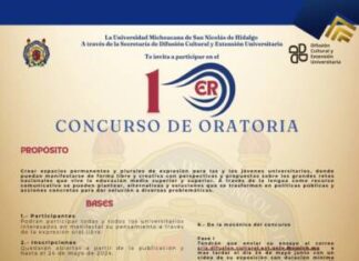 Participa en el Primer Concurso de Oratoria de la UMSNH, expresa tu pensamiento