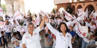 Las mujeres de Coeneo están con Erendira Isauro