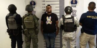 Agentes federales y estatales detienen a “El Rojo”, presunto integrante de Los Viagras, en Buenavista