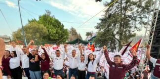 En unidad, Carolina Rangel cierra campaña en Trincheras junto a liderazgos de Morena, PT y PVEM