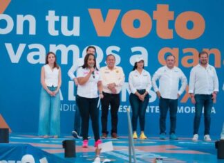 Por amor a Morelia, vamos a conquistar las urnas este próximo 2 de junio: Andrea Villanueva