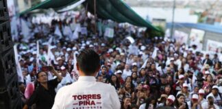 Vamos por carro completo en Morelia; Torres Piña, en segundo cierre distrital