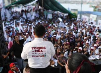 Vamos por carro completo en Morelia; Torres Piña, en segundo cierre distrital