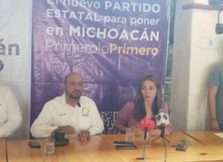 Michoacán Primero se decanta por Alfonso Martínez