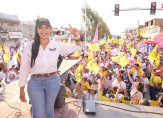 El domingo ¡vamos decididos a la fiesta cívica por el rescate nacional!: Araceli Saucedo