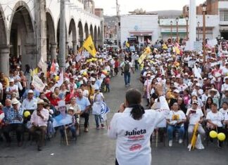 En Angamacutiro vamos a ganar con Paula Jaramillo y sumaremos por la salud y el campo: Julieta Gallardo