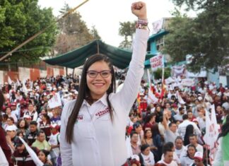 Exhorta Carolina Rangel a votar para continuar con la transformación de Michoacán