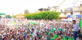 Torres Piña cierra campaña ante más de 10 mil almas en la colonia Solidaridad
